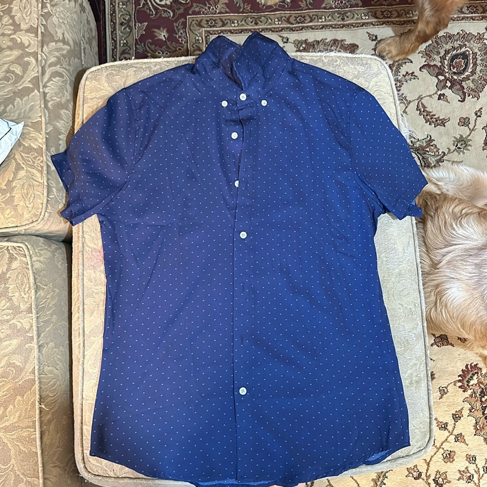 collar half sleeve shirt